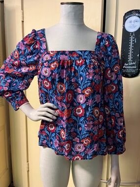 Vineyard Vines Tisbury square neck top
